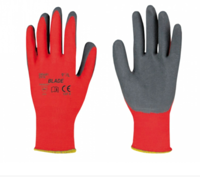 Rukavice BLADE pracovní polyesterový úplet velikost 10