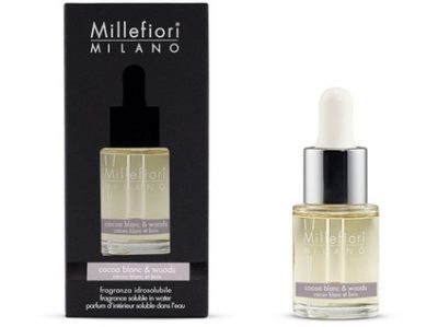 Millefiori Milano Cocoa Blanc & Woods aroma olej 15 ml