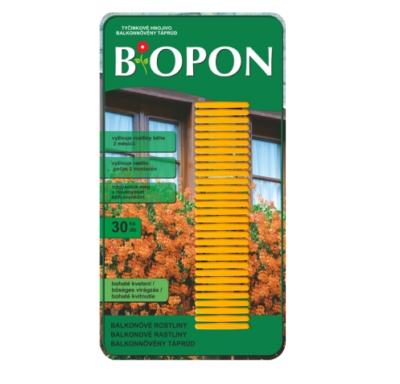 Hnojivo BOPON tyčinkové na balkonové rostliny 30ks