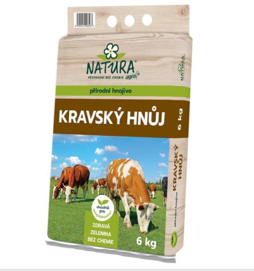 AGRO CS NATURA Kravský hnůj 6 kg