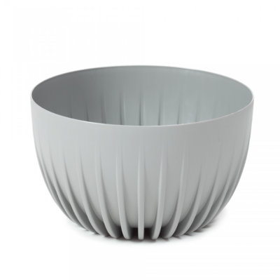 Plastová mísa Mira 240 mm, šedá