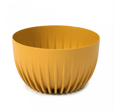 Plastová mísa Mira 300 mm, hořčicová