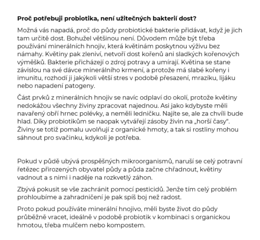 Probiotika pro květiny 250ml - Image 8