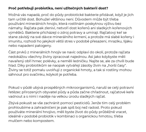 Prospěšné bakterie weiki pro rajčata 250ml - Image 8