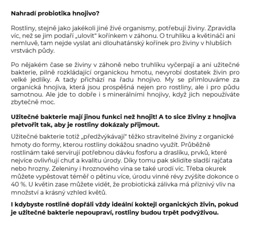 Přátelské bakterie weiki pro celou zahradu 250ml - Image 10