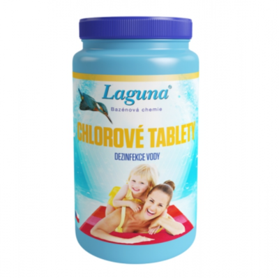 Tablety LAGUNA chlorové dezinfekční do bazénu 1kg