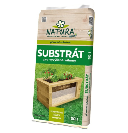 NATURA Substrát pro vyvýšené záhony 50 l