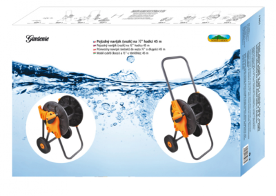 Naviják na hadici 1/2 pojízdný 45m