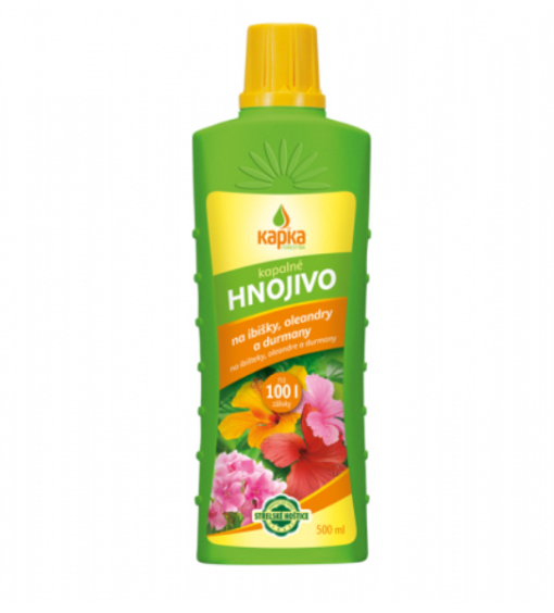 Hnojivo KAPKA na Ibišky, Oleandry a Durmany 500ml