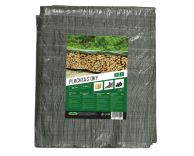 Plachta kašírovaná zelená 2x3m 55g