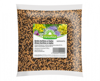 Směska hořčice+řepka SEMÍNKO 500g