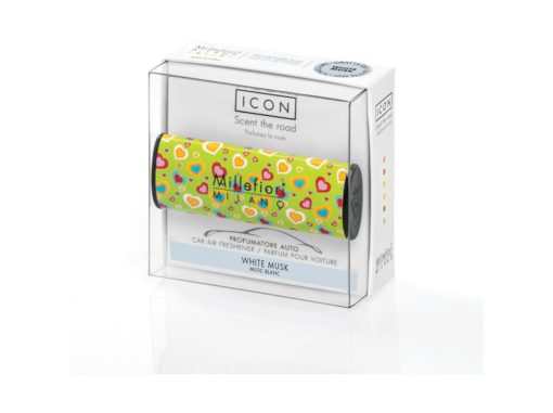 Millefiori Icon White Musk vůně do auta Cuori & Fiori