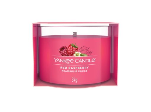YANKEE CANDLE VOTIVNÍ SVÍČKA PLNĚNÁ VE SKLE RED RASPBERRY