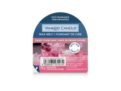 VONNÁ SVÍČKA YANKEE CANDLE SWEET PLUM SAKE VONNÝ VOSK DO AROMALAMPY