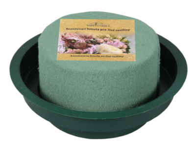 Hmota OASIS JUNIOR COMPLET k aranžování živá vazba d12x5cm