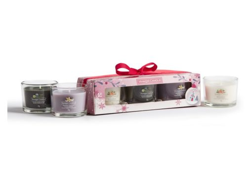 Yankee Candle Sada 3 skleněných votivních svíček Signature - Image 2
