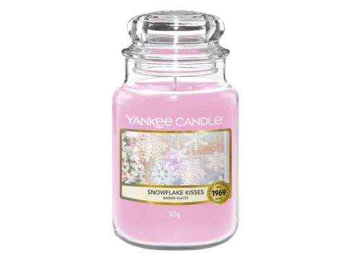VONNÁ SVÍČKA YANKEE CANDLE SNOWFLAKE KISSES CLASSIC VELKÝ