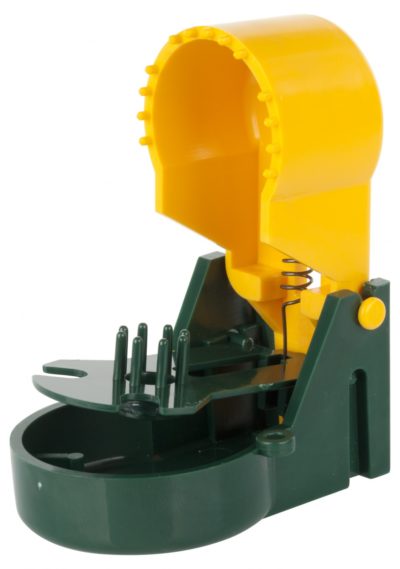 Past na myši plastová zelená