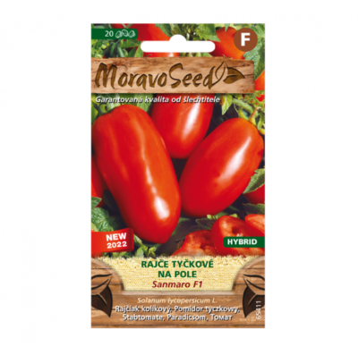 Rajče tyčkové SANMARO F1 - hybrid, na pole 65411