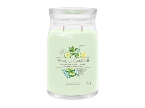 YANKEE CANDLE CUCUMBER MINT COOLER SIGNATURE VELKÝ