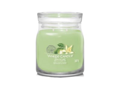 YANKEE CANDLE VANILLA LIME SIGNATURE STŘEDNÍ