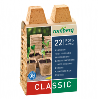 Květník NATUR 6x6cm 22ks