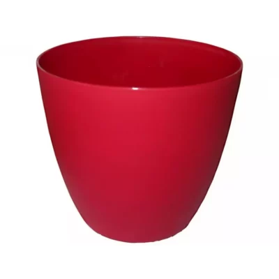 Ella Lesk dekorativní květináč červená 18cm