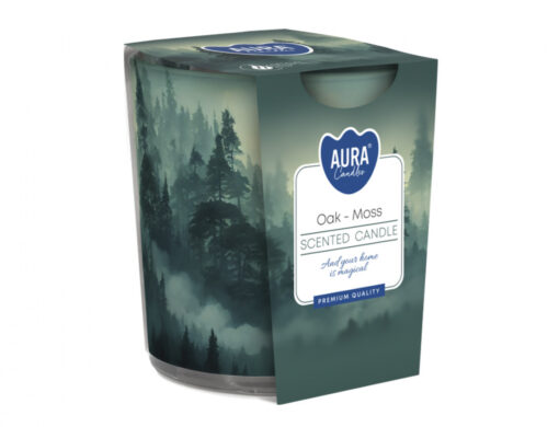 Svíčka vonná ve skle Dubový mech 100g