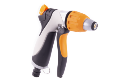 Pistole zahradní kovová proudnicová s aretací