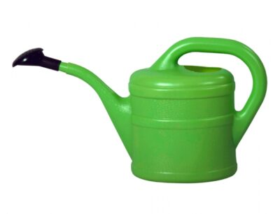 Konvička 1l/pl. s růž. - zelená