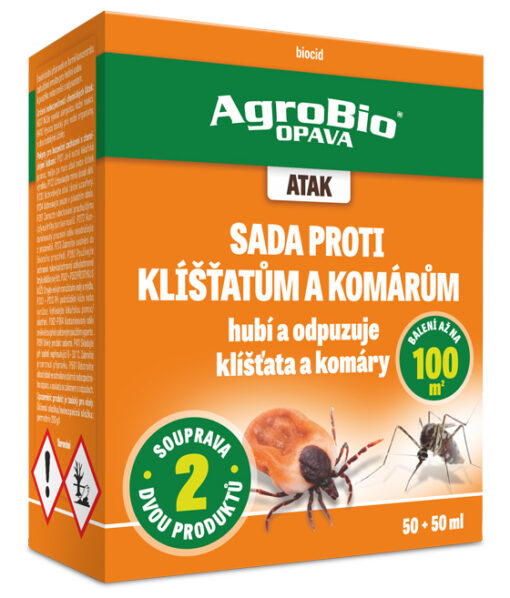 ATAK - sada proti klíšťatům 50+50ml