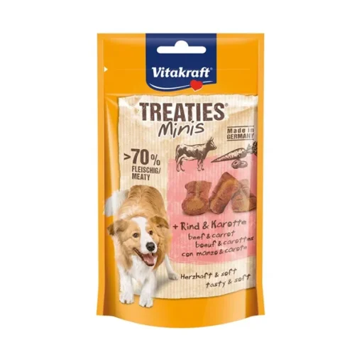 Treaties minis hovězí a mrkev 48g