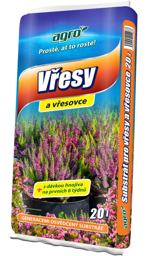 AGRO Substrát pro vřesy a vřesovce 20l