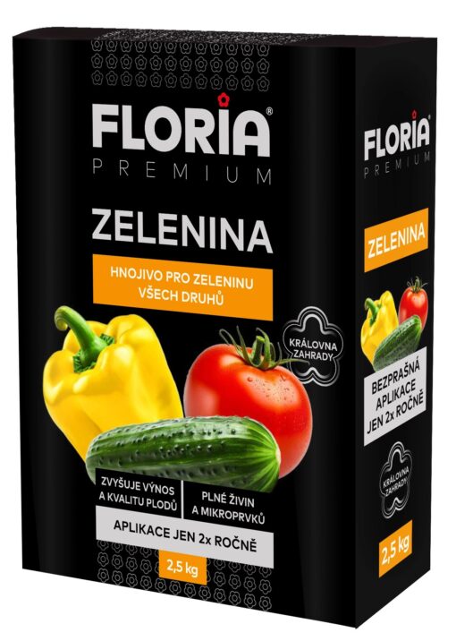 Floria PREMIUM hnojivo pro zeleninu 2,5kg