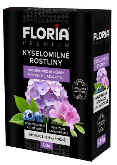 Floria PREMIUM hnojivo pro kyselomilné rostliny 2,5kg
