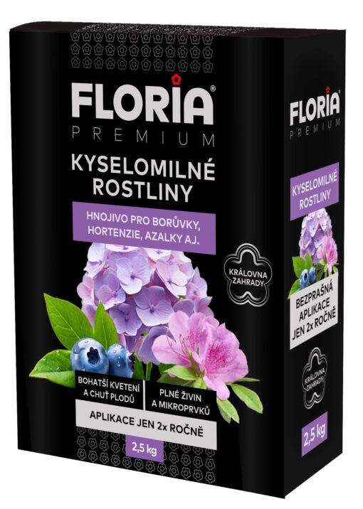 Floria PREMIUM hnojivo pro kyselomilné rostliny 2,5kg