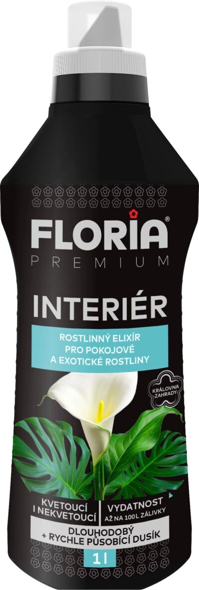 Floria PREMIUM kapalné hnojivo pro interiérové rostliny 1l