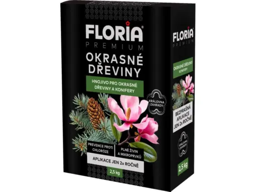 Floria PREMIUM hnojivo pro okrasné dřeviny a konifery 2,5kg