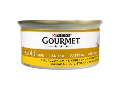 GOURMET Gold kitten paštika s telecím 85g