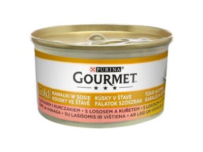 GOURMET Gold 85g losos a kuře