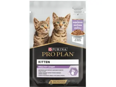 Pro Plan Kitten Start krůta ve šťávě 85g kapsička