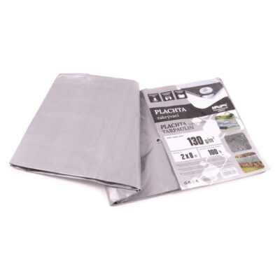 Plachta 130g šedá 2x8m