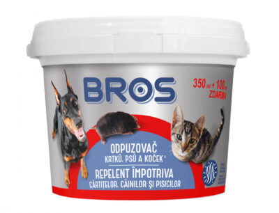 BROS - odpuzovač krtků, psů a koček 350+100ml ZDARMA