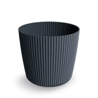 DMI110-S433 Květináč MILLY ROUND 10,9 cm - antracit