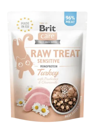 Brit Raw Treat Cat Sensitive 40g