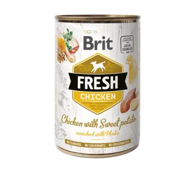 Brit Fresh Chicken with Sweet Potato 400g