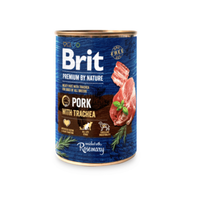 Brit Premium Pork with Trachea 400g