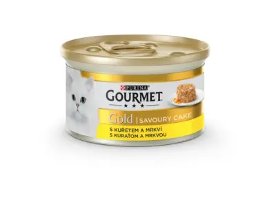 Gourmet Gold 85g Savoury Cake kuře s mrkví