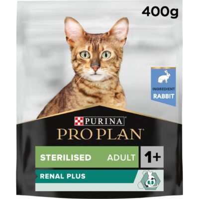 Pro Plan Adult Sterilized Cat Renal plus Králík 400g